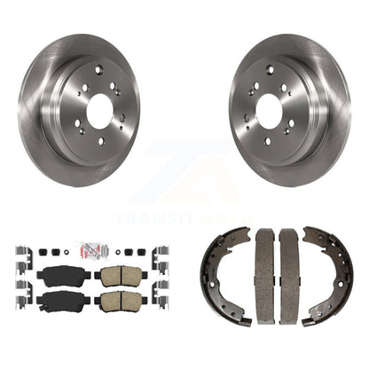 Kit de plaquettes en céramique et de chaussures de stationnement pour disques arrière, Rotors, pour Honda Odyssey 2005 – 2010