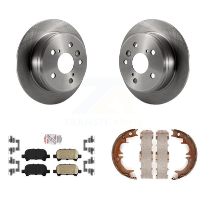 Kit de plaquettes en céramique et de freins de stationnement, Rotors à disque arrière, pour Toyota Camry Solara