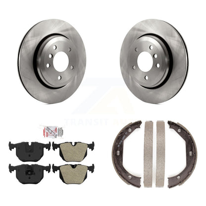 Kit de plaquettes semi-métalliques et de chaussures de stationnement pour disques arrière, pour BMW 330Ci 330i 330x