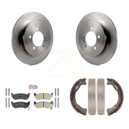 Kit de plaquettes semi-métalliques et de chaussures de stationnement pour disques arrière, pour Ford Explorer Sport