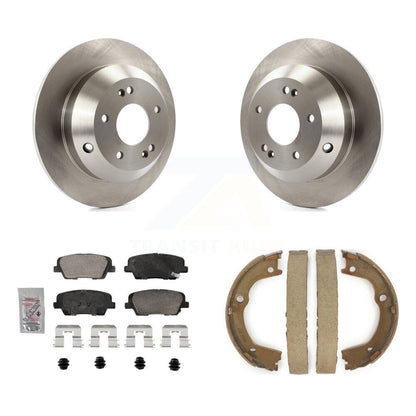 Kit de chaussures de stationnement avec plaquettes en céramique, Rotors à disque arrière, pour Hyundai Santa Fe Kia Sorent