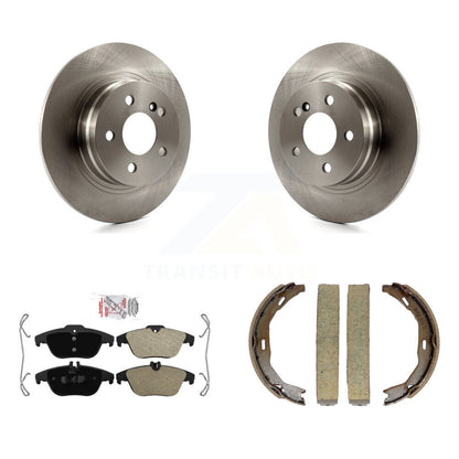 Kit de plaquettes semi-métalliques et de chaussures de stationnement pour disques arrière, pour Mercedes-Benz C30
