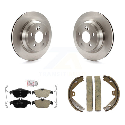 Kit de plaquettes semi-métalliques et de chaussures de stationnement pour disques arrière, pour Mercedes-Benz GLK35