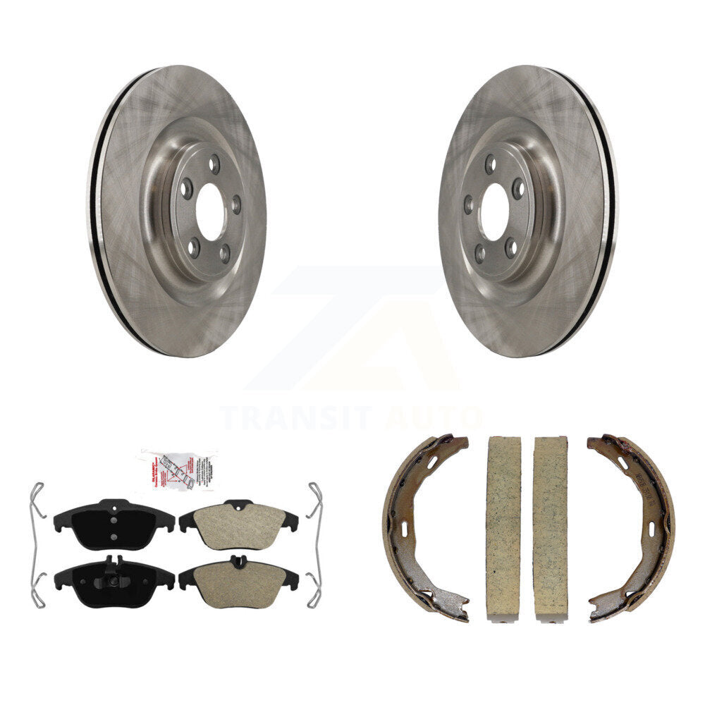 Kit de plaquettes semi-métalliques et de chaussures de stationnement pour disques arrière, pour Mercedes-Benz E40