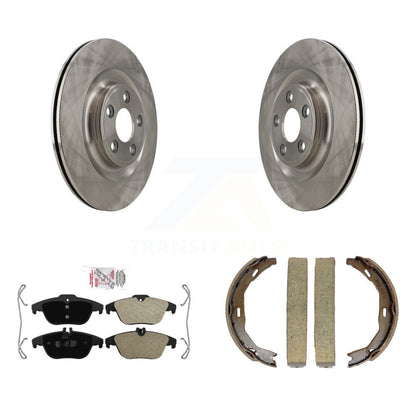 Kit de plaquettes semi-métalliques et de chaussures de stationnement pour disques arrière, pour Mercedes-Benz E40