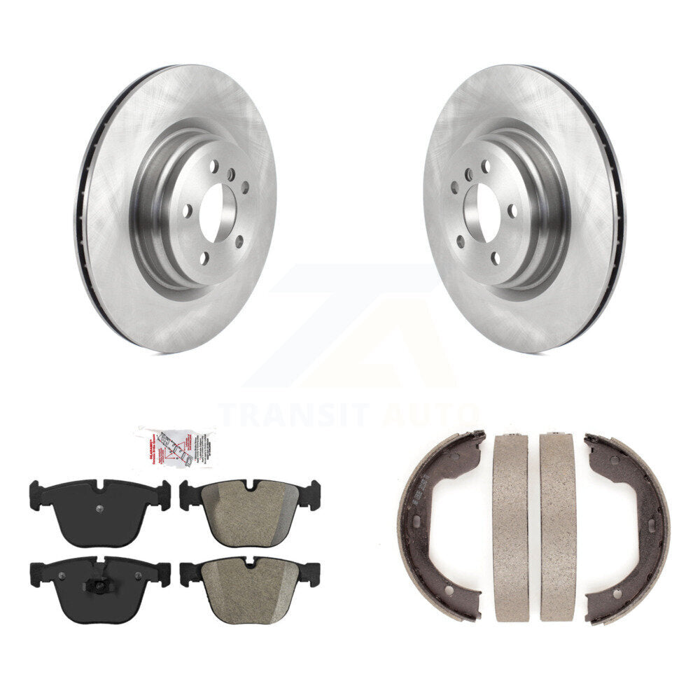 Kit de chaussures de stationnement à plaquettes semi-métalliques, Rotors à disque arrière, pour BMW 750i xDrive 750Li