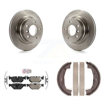 Kit de plaquettes semi-métalliques et de chaussures de stationnement pour disques arrière, pour BMW 128 de 2008 à 2013