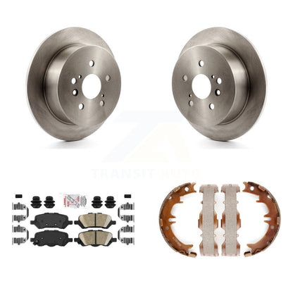 Kit de chaussures de frein de stationnement, Rotors à disque arrière, plaquettes en céramique, pour Toyota Venz 2009 – 2016