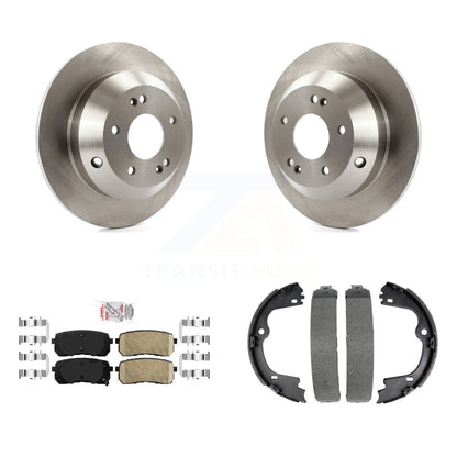 Kit de plaquettes en céramique et de freins de stationnement, Rotors à disque arrière, pour Kia Sedona