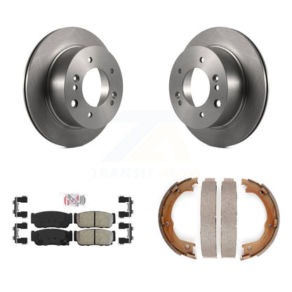 Kit de chaussures de stationnement avec disques semi-métalliques, Rotors à disque arrière, pour Kia Sorento 2003 – 2006