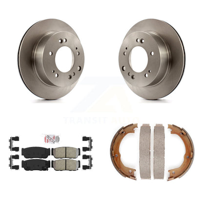 Kit de chaussures de stationnement avec disques semi-métalliques, Rotors à disque arrière, pour Kia Sorento 2007 – 2009