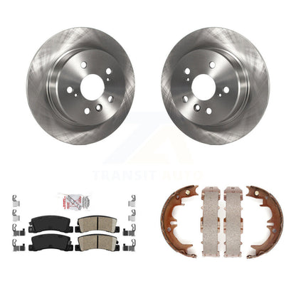 Kit de plaquettes en céramique et de chaussures de stationnement pour rotors de disque arrière, pour Lexus RX300 AWD 1999 – 2003