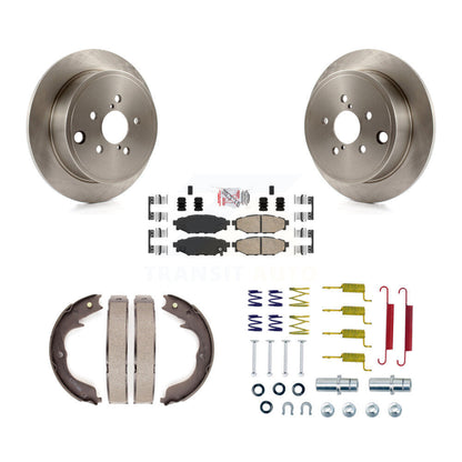 Kit de chaussures de stationnement et de quincaillerie, Rotors à disque arrière, tampons en céramique, pour Subaru Outback