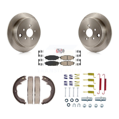 Kit de chaussures de stationnement et de quincaillerie, Rotors à disque arrière, tampons en céramique, pour Subaru Outback