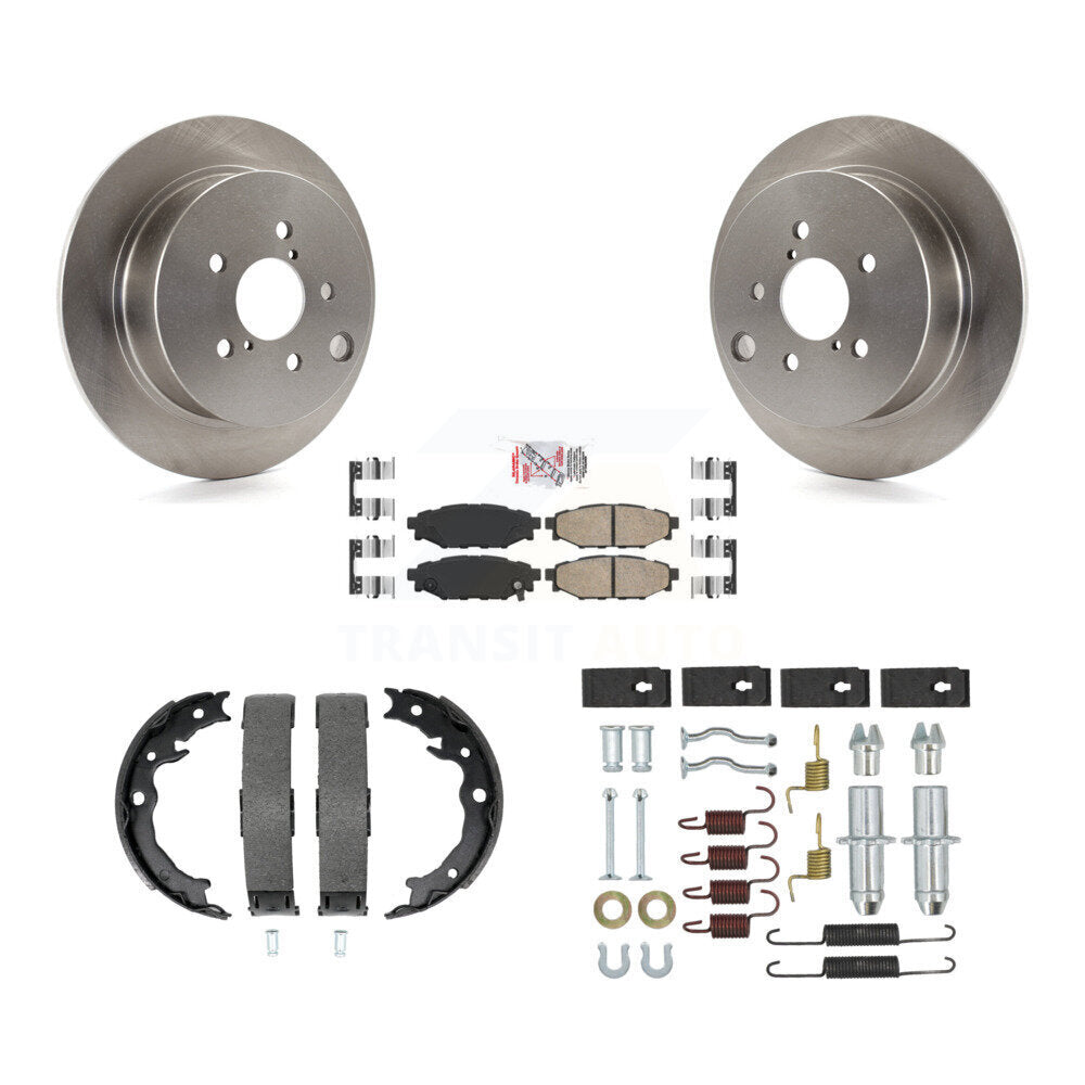 Kit de quincaillerie pour chaussures de stationnement, Rotors à disque arrière, tampons en céramique, pour Subaru Crosstrek X
