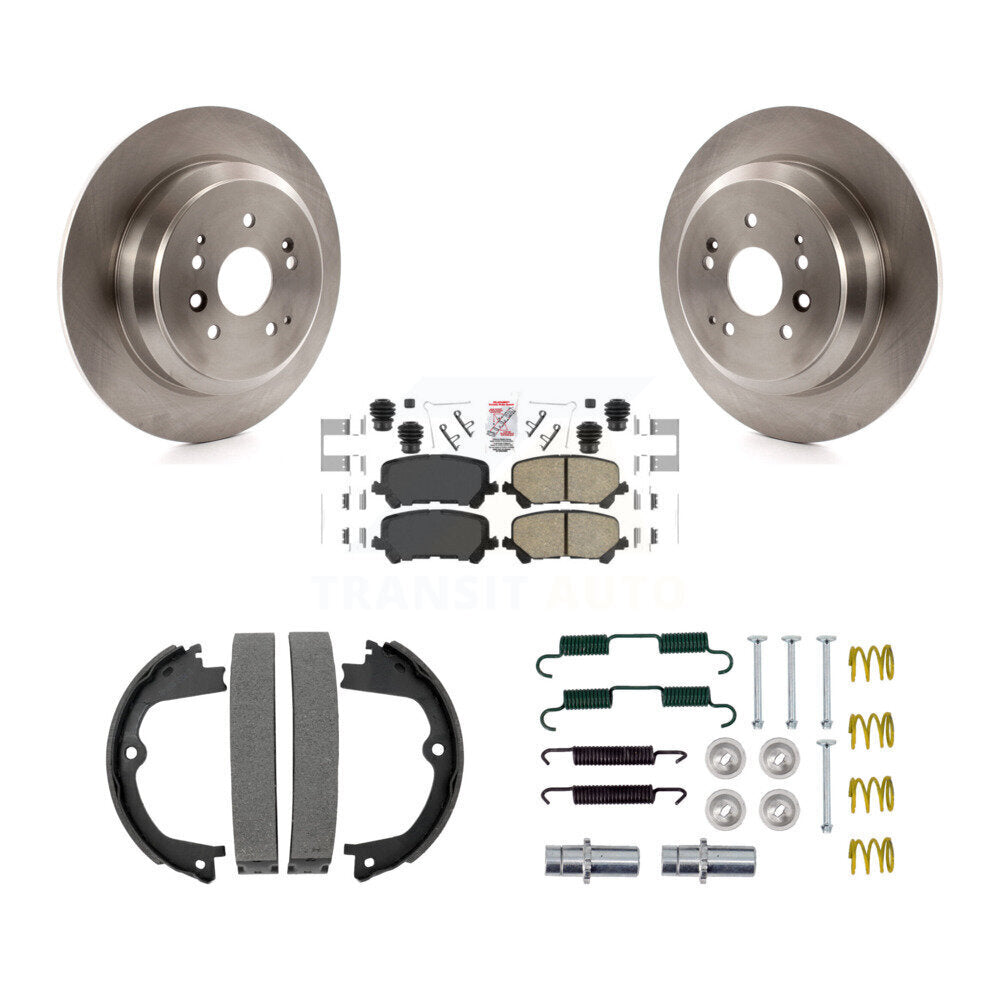 Kit de quincaillerie pour chaussures de stationnement, Rotors à disque arrière, tampons en céramique, pour Acura MD 2014 – 2016