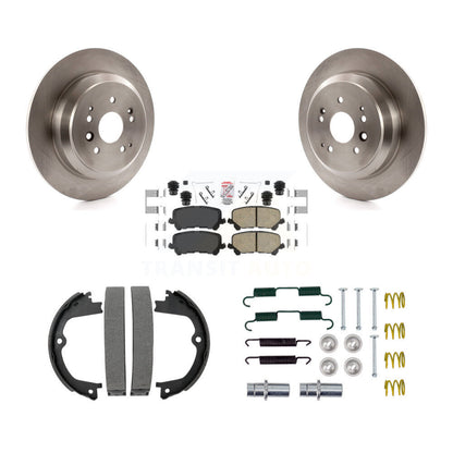 Kit de quincaillerie pour chaussures de stationnement, Rotors à disque arrière, tampons en céramique, pour Acura MD 2014 – 2016