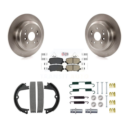 Kit de quincaillerie pour chaussures de stationnement, Rotors à disque arrière, tampons en céramique, pour Acura MD 2014 – 2016