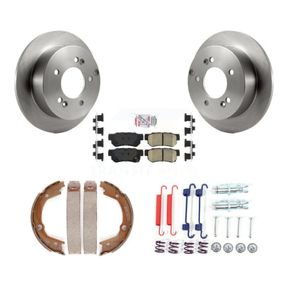 Kit de quincaillerie pour chaussures de stationnement, Rotors à disque arrière, tampons en céramique, pour Hyundai Tucson Kia