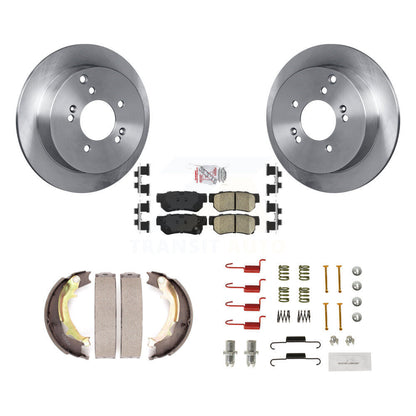 Kit de quincaillerie pour chaussures de stationnement, Rotors à disque arrière, tampons en céramique, pour Hyundai Tucson Kia