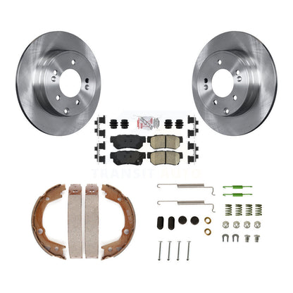 Kit de quincaillerie pour chaussures de stationnement, Rotors à disque arrière, tampons en céramique, pour Hyundai Sonata 3.3