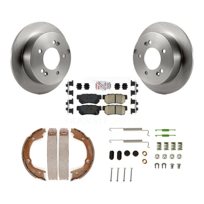 Kit de quincaillerie pour chaussures de stationnement, Rotors à disque arrière, tampons en céramique, pour Hyundai Sonata 2.4