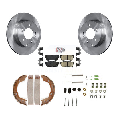 Kit de quincaillerie pour chaussures de stationnement, Rotors à disque arrière, tampons en céramique, pour Hyundai Sonata 3.3