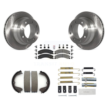 Kit de quincaillerie pour chaussures de stationnement, Rotors à disque arrière, plaquettes semi-métalliques, pour Chevrolet GM