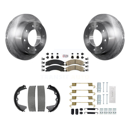 Kit de quincaillerie pour chaussures de stationnement, Rotors à disque arrière, tampons en céramique, pour GMC Sierra 2500 HD