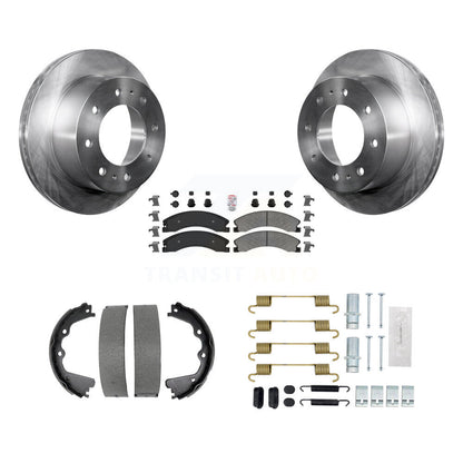 Kit de quincaillerie pour chaussures de stationnement, Rotors à disque arrière, plaquettes semi-métalliques, pour GMC Sierra H