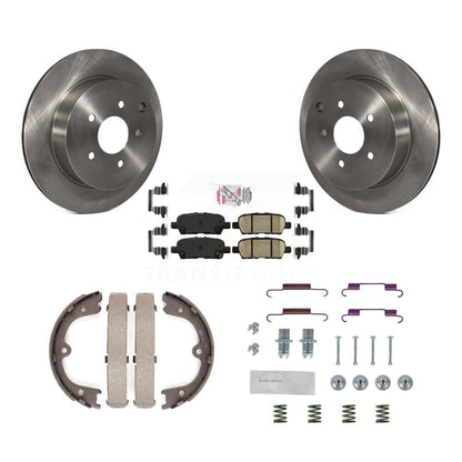 Kit de quincaillerie pour chaussures de stationnement, Rotors à disque arrière, tampons en céramique, pour Nissan Murano JX35