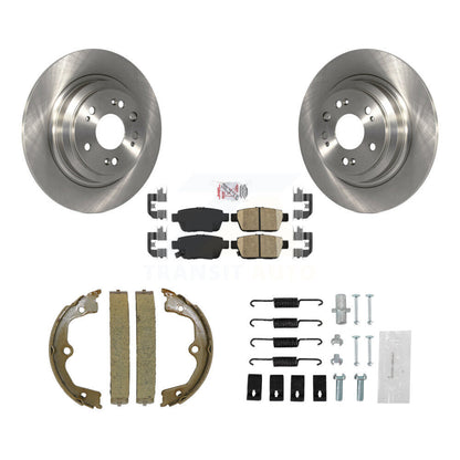 Kit de quincaillerie pour chaussures de stationnement, Rotors à disque arrière, tampons en céramique, pour Acura TL 2009 – 2014