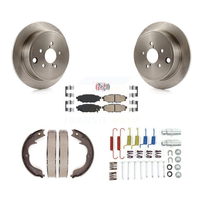 Kit de chaussures de stationnement et de quincaillerie, Rotors à disque arrière, tampons en céramique, pour Subaru Impreza