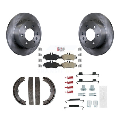 Kit de quincaillerie pour chaussures de stationnement, Rotors à disque arrière, plaquettes semi-métalliques, pour Sprinter 250