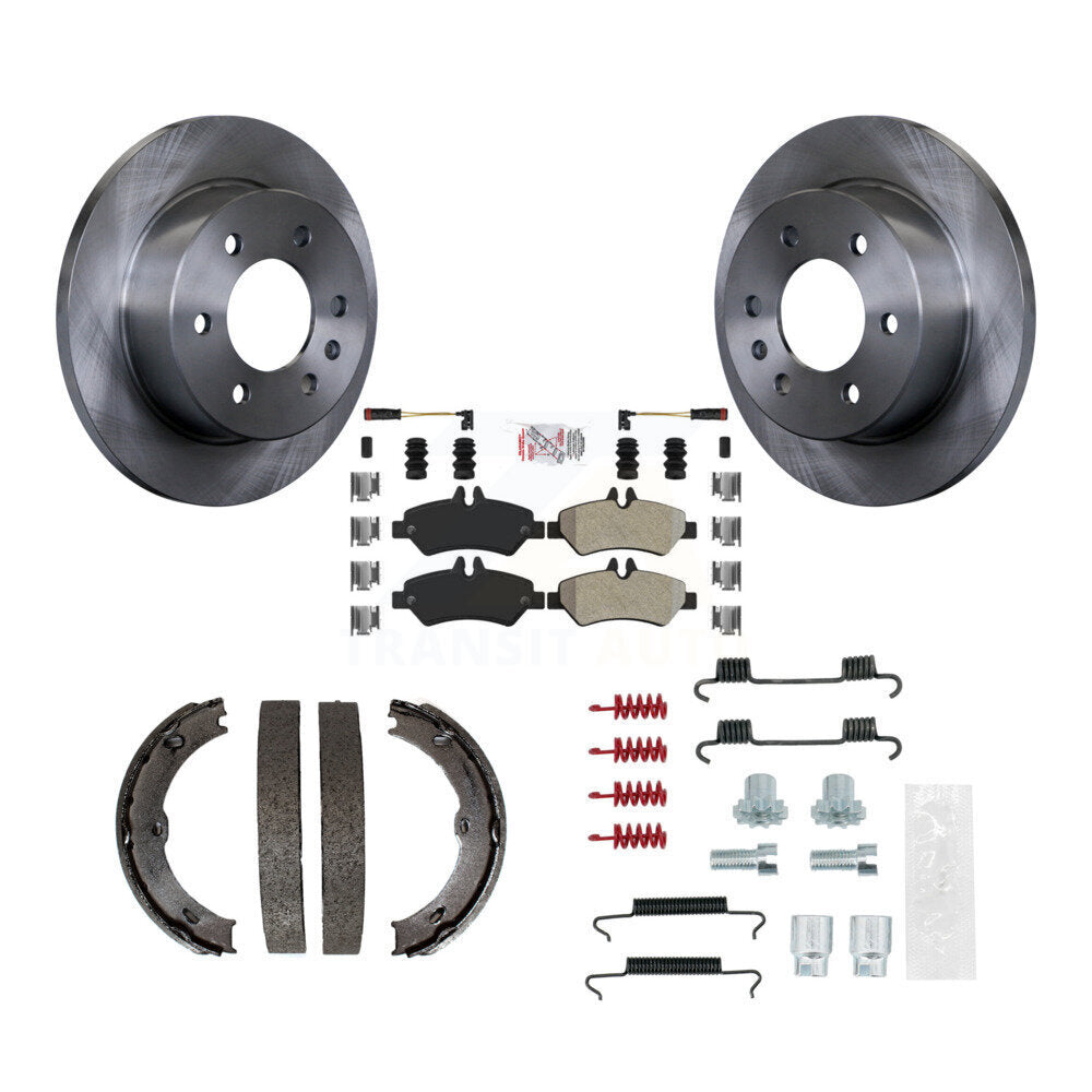Kit de quincaillerie pour chaussures de stationnement, Rotors à disque arrière, plaquettes semi-métalliques, pour Sprinter 250