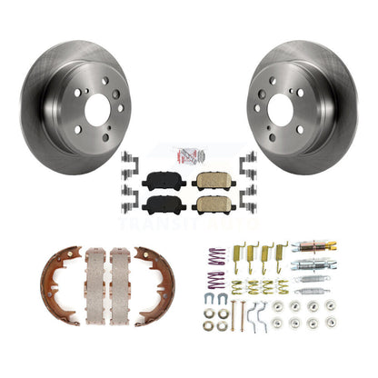 Kit de matériel de chaussures de stationnement, Rotors à disque arrière, tampons en céramique, pour Toyota Camry solaire