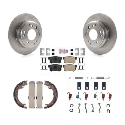 Kit de quincaillerie pour chaussures de stationnement, Rotors à disque arrière, tampons en céramique, pour Honda Odyssey Acur