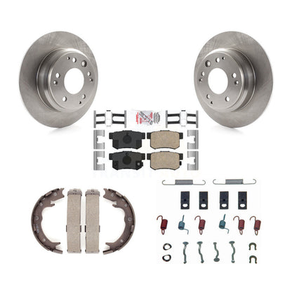 Kit de quincaillerie pour chaussures de stationnement, Rotors à disque arrière, tampons en céramique, pour Honda Odyssey Acur