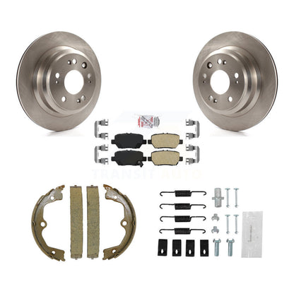 Kit de quincaillerie pour chaussures de stationnement, Rotors à disque arrière, tampons en céramique, pour Acura RL 2005 – 2012