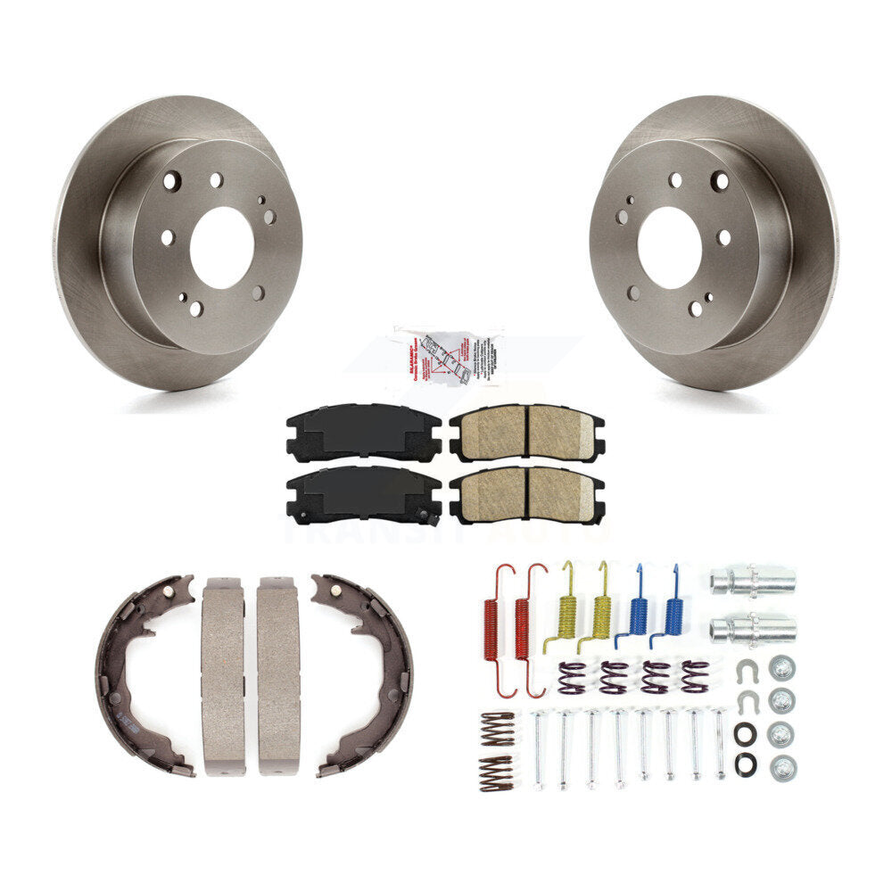 Kit de quincaillerie pour chaussures de stationnement, Rotors à disque arrière, tampons en céramique, pour Mitsubishi Eclipse
