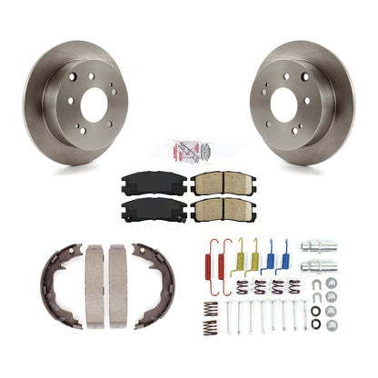 Kit de quincaillerie pour chaussures de stationnement, Rotors à disque arrière, tampons en céramique, pour Mitsubishi Eclipse