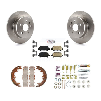 Kit de quincaillerie pour chaussures de stationnement, Rotors à disque arrière, tampons en céramique, pour Toyota Avalo 00-04