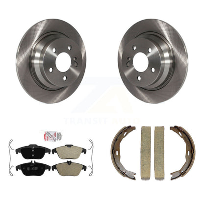 Kit de plaquettes semi-métalliques et de chaussures de stationnement pour disques arrière, pour Mercedes-Benz E35