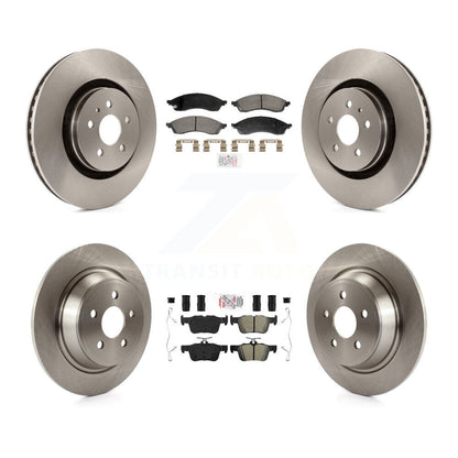 Kit de plaquettes semi-métalliques avant et arrière en céramique, Rotor de frein à disque pour Lincoln Nautilu