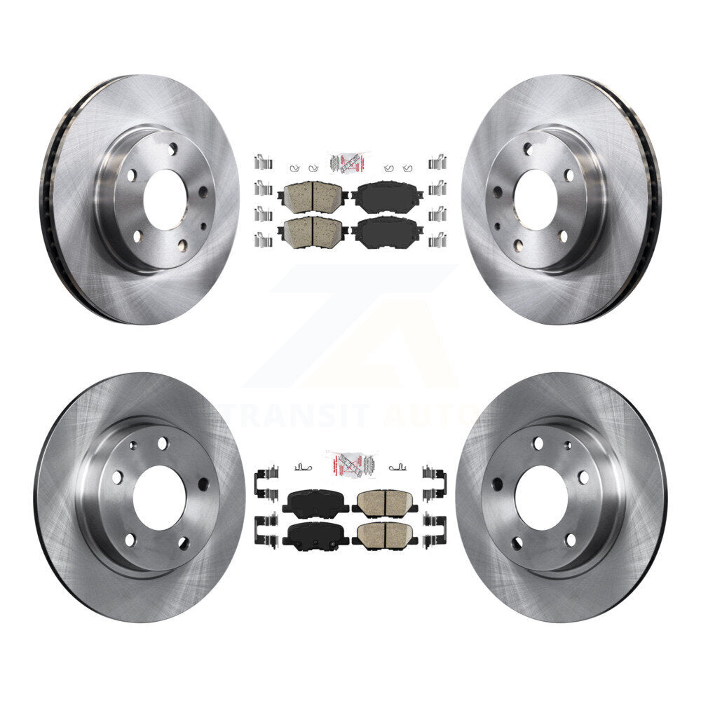 Kit de plaquettes en céramique et de disques de frein avant et arrière, pour Mazda 3 Sport K8A-109262