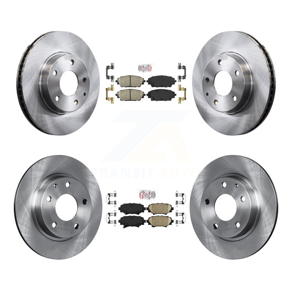 Kit de plaquettes en céramique et de disques de frein avant et arrière, pour Mazda 3 Sport K8A-109263