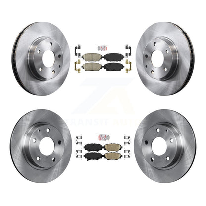 Kit de plaquettes en céramique et de disques de frein avant et arrière, pour Mazda 3 Sport K8A-109263