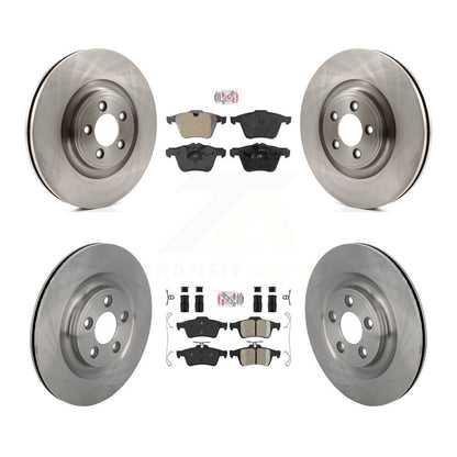 Kit de plaquettes en céramique et de rotors de frein à disque, semi-métalliques avant et arrière, pour Jaguar XJ