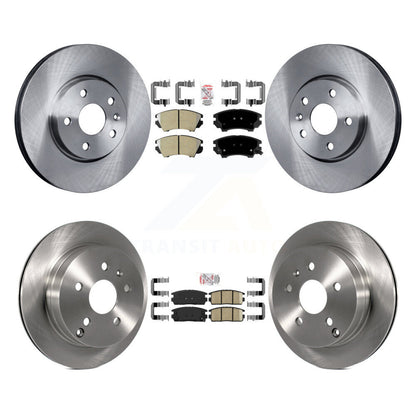 Kit de plaquettes en céramique et de rotors de frein à disque avant et arrière semi-métalliques pour GMC Terrain