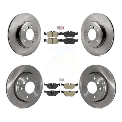 Kit de plaquettes semi-métalliques avant et arrière et rotor de frein à disque pour BMW 328i Seda de 1998 à 1999